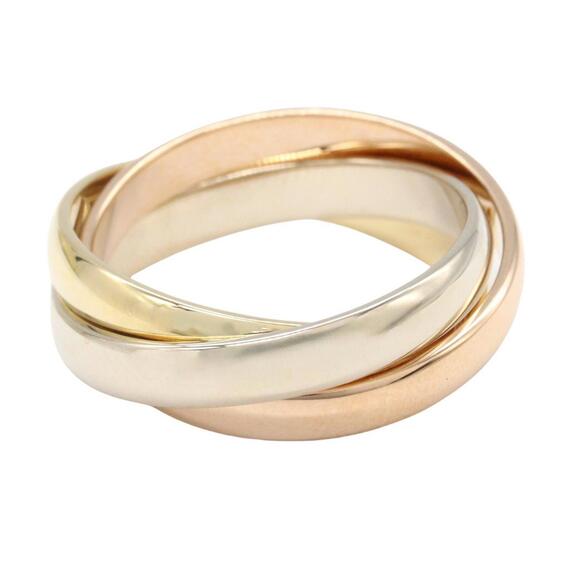 CARTIER Authentic 18k Gold Trinity Ring - Picture 2 of 6